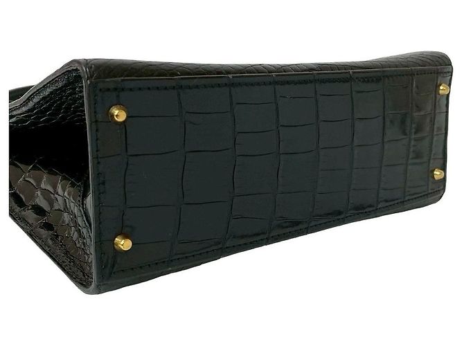 Céline Borsa 2way in pelle Celine Nero - vista 8