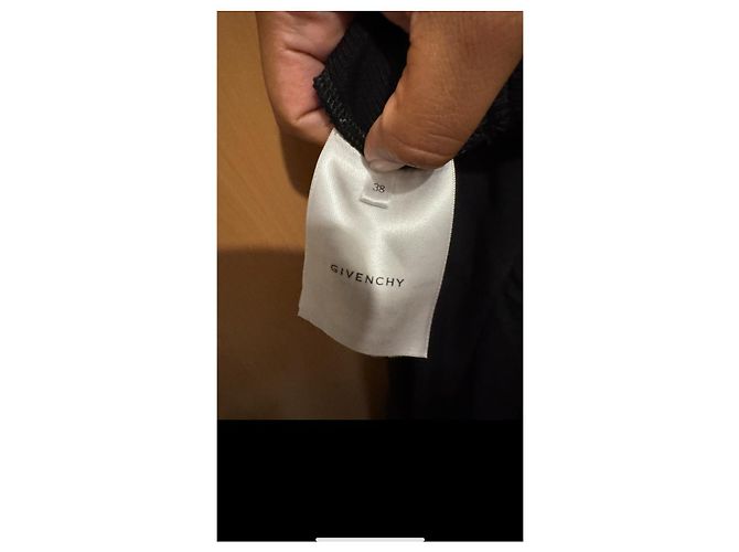 Givenchy Vestido Negro Asimétrico de Seda - vista 3