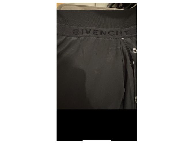Givenchy Vestido Negro Asimétrico de Seda - vista 5