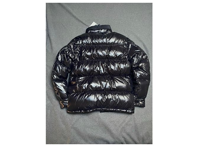 Giacca Moncler Rateau Nera Lucida Nero - vista 2