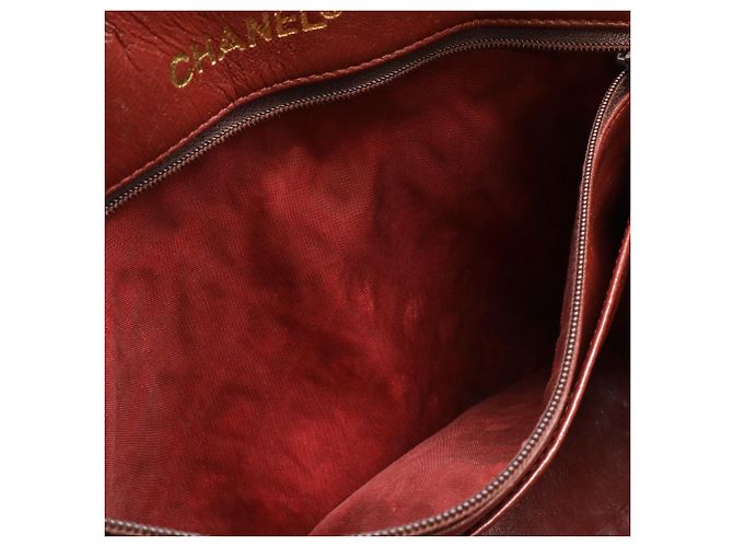 Borsa a tracolla Chanel Matelassé Coco Mark Chain Nero - vista 10