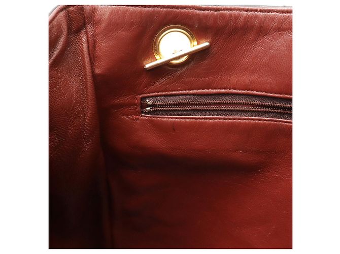 Borsa a tracolla Chanel Matelassé Coco Mark Chain Nero - vista 9