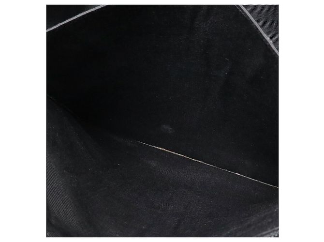 Borsa Tote Chanel Coco Mark Nero Crudo Giallo - vista 9
