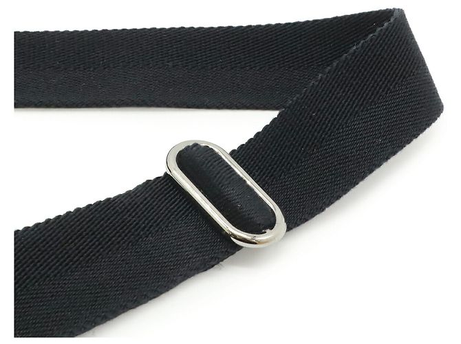Borsa a Spalla Gucci GG Canvas Nero - vista 6