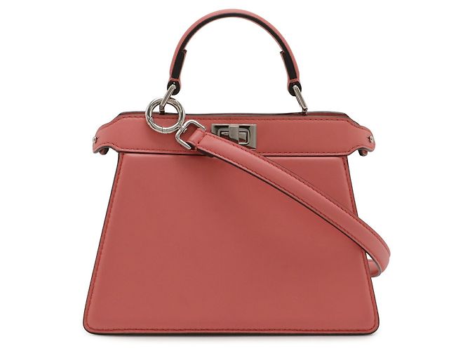 Borsa Fendi Peekaboo ISeeU Petite Rosa - vista 2