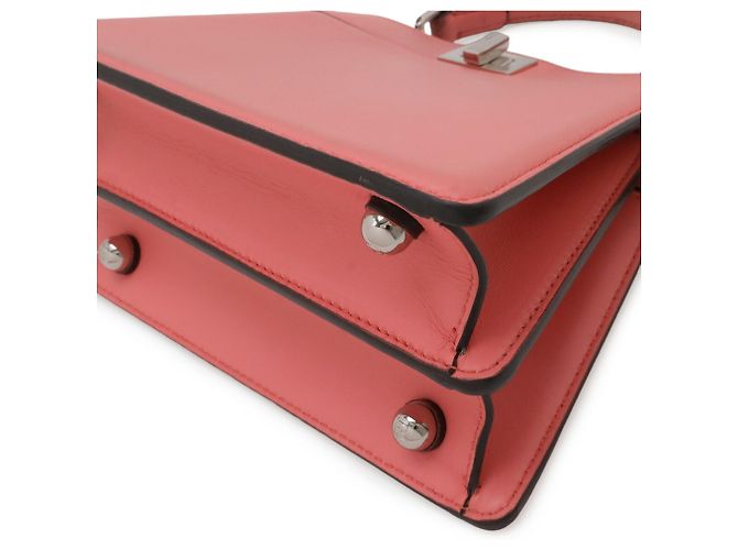 Borsa Fendi Peekaboo ISeeU Petite Rosa - vista 4