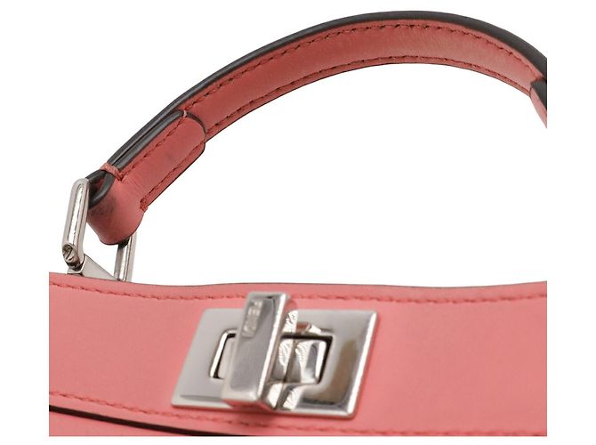 Borsa Fendi Peekaboo ISeeU Petite Rosa - vista 6