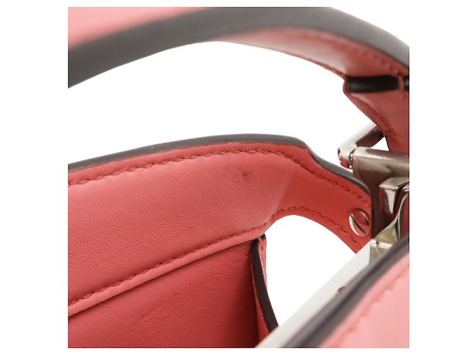 Borsa Fendi Peekaboo ISeeU Petite Rosa - vista 9