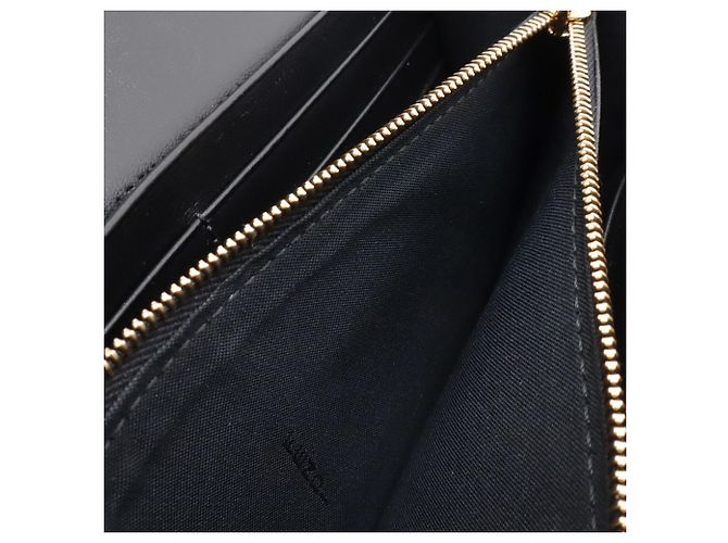 Clutch Lunga con Catena Portafoglio Fendi FF Diamond Nero - vista 9