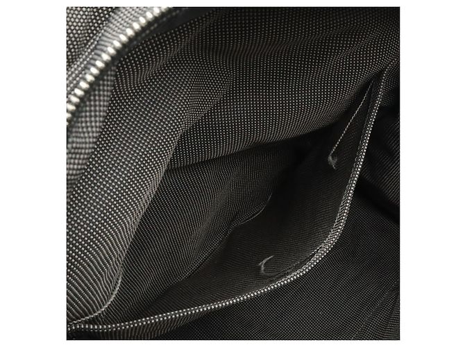 Hermès Zaino e Borsa a Spalla Hermes Herline Sac aux MM in tela grigia - vista 10