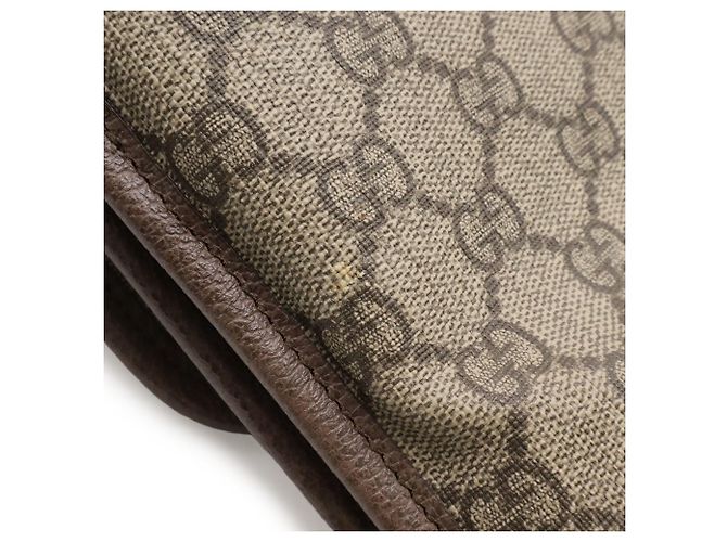 Borsa piccola Gucci Neo GG Supreme Marrone Rosso Beige Verde Giallo - vista 6