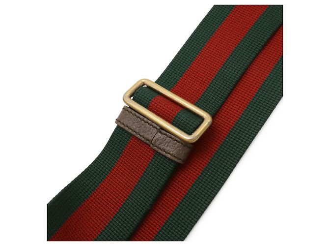 Borsa piccola Gucci Neo GG Supreme Marrone Rosso Beige Verde Giallo - vista 7