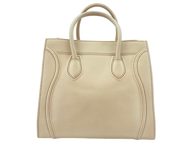 Céline Borsa Celine Luggage Nano Shopper - Beige - vista 2