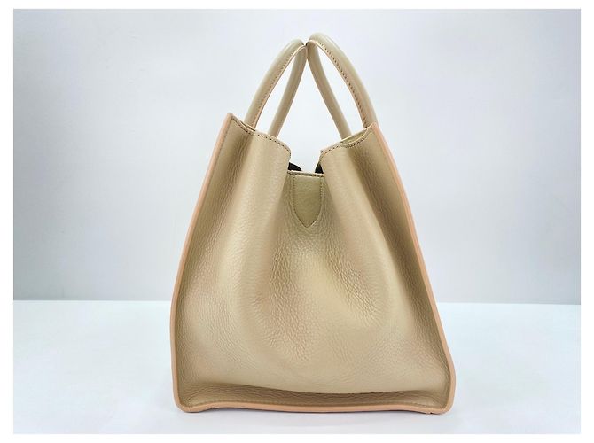 Céline Borsa Celine Luggage Nano Shopper - Beige - vista 4