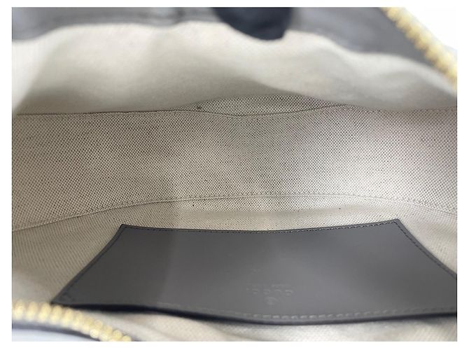Borsa a 2 modi Gucci Grigia Marrone - vista 14