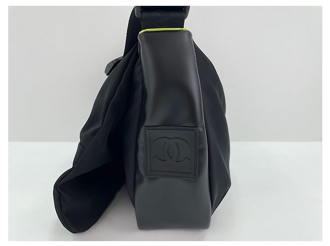 Borsa a Spalla Chanel Sport Line Nero - vista 4