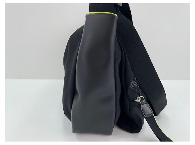 Borsa a Spalla Chanel Sport Line Nero - vista 5