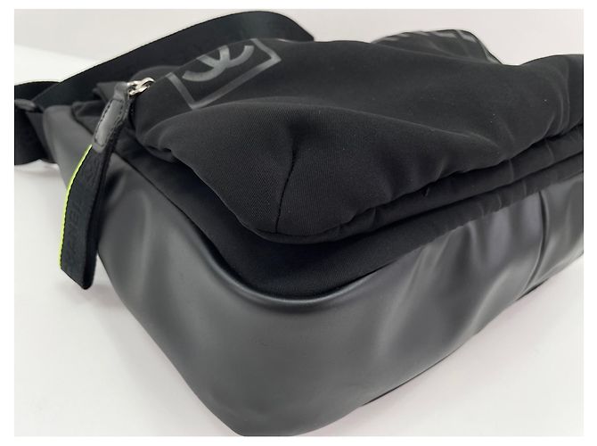 Borsa a Spalla Chanel Sport Line Nero - vista 8