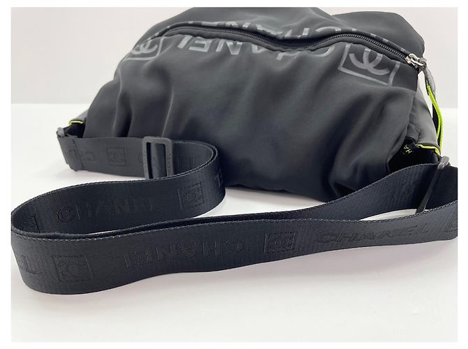 Borsa a Spalla Chanel Sport Line Nero - vista 9