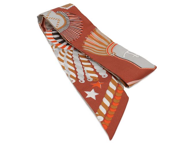 Silk In Hermès Twilly Schal HERMES Mehrfarben - Ansicht 3