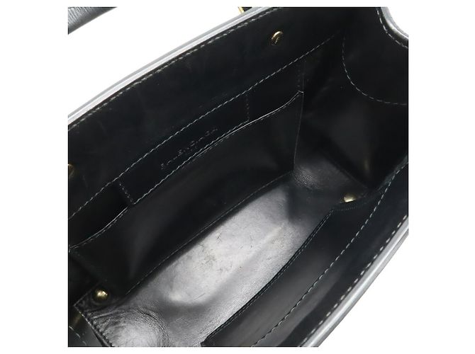 Mini borsa a mano/borsa a tracolla in carta Balenciaga Nero - vista 8
