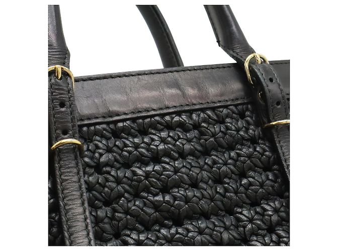 Mini borsa a mano/borsa a tracolla in carta Balenciaga Nero - vista 9