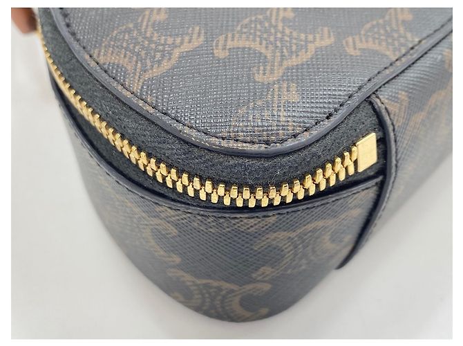Céline Celine Handtasche 2-Way Schwarz - Ansicht 8