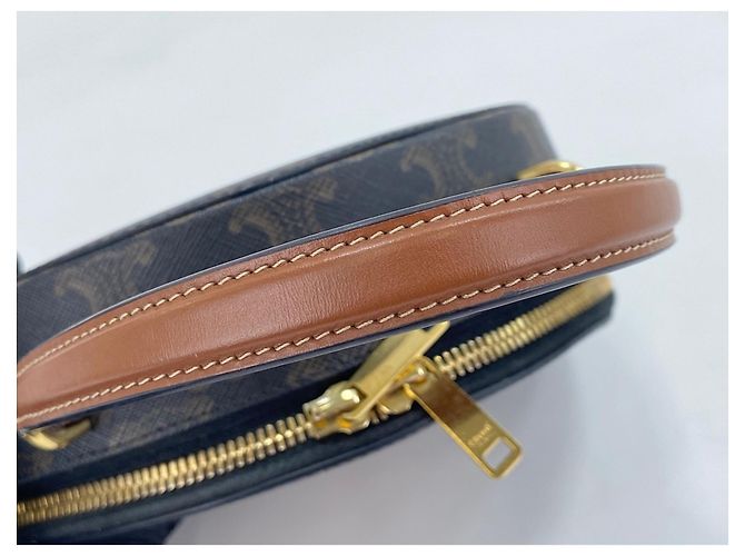 Céline Celine Handtasche 2-Way Schwarz - Ansicht 9
