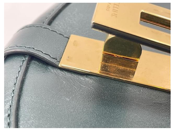 Céline Celine 16 Seize Buzas Small Shoulder Bag Verde - vista 11
