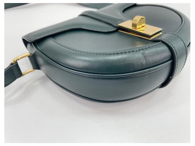 Céline Celine 16 Seize Buzas Small Shoulder Bag Verde - vista 6