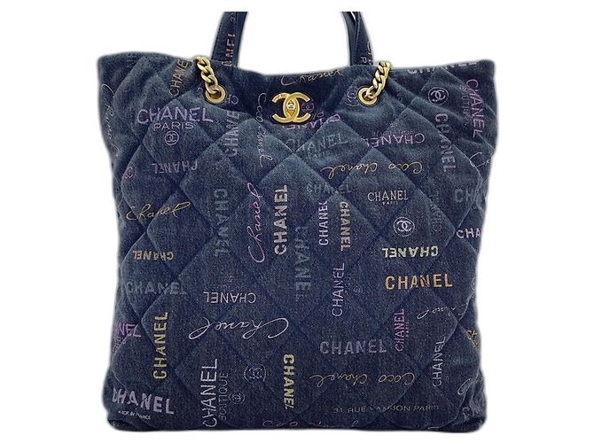 Borsa Chanel 2-Way Maxi Multi-color Multicolore - vista 2