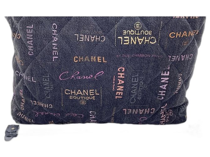 Borsa Chanel 2-Way Maxi Multi-color Multicolore - vista 4