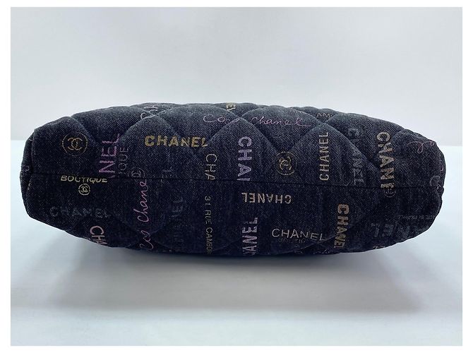 Borsa Chanel 2-Way Maxi Multi-color Multicolore - vista 8