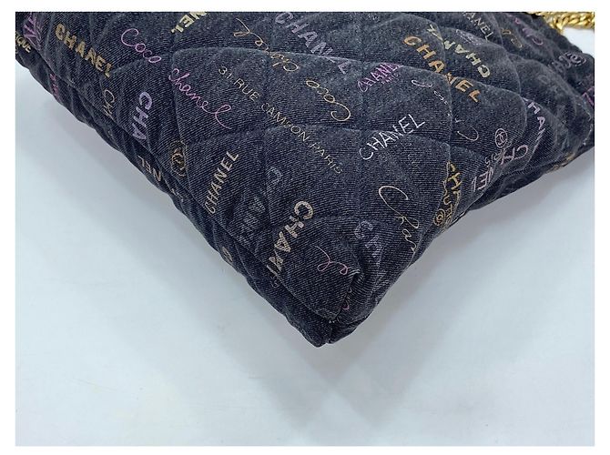 Borsa Chanel 2-Way Maxi Multi-color Multicolore - vista 9