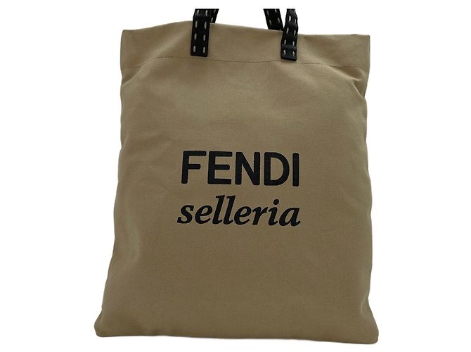 Borsa Fendi Selleria in beige - vista 2