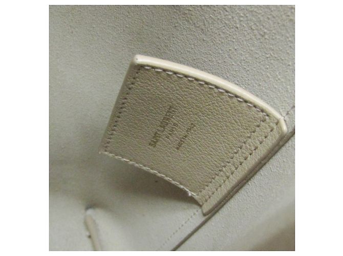 Borsa shopping Yves Saint Laurent Toy 498612 Beige - vista 14