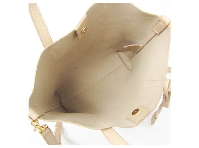 Borsa shopping Yves Saint Laurent Toy 498612 Beige - vista 3