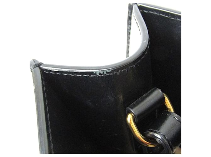 Céline Celine Small Vertical Cobas Handtasche Schwarz Beige - Ansicht 14