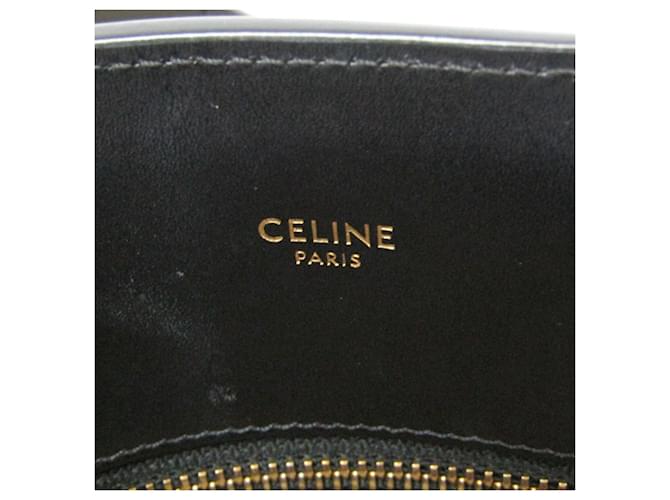 Céline Celine Small Vertical Cobas Handtasche Schwarz Beige - Ansicht 18