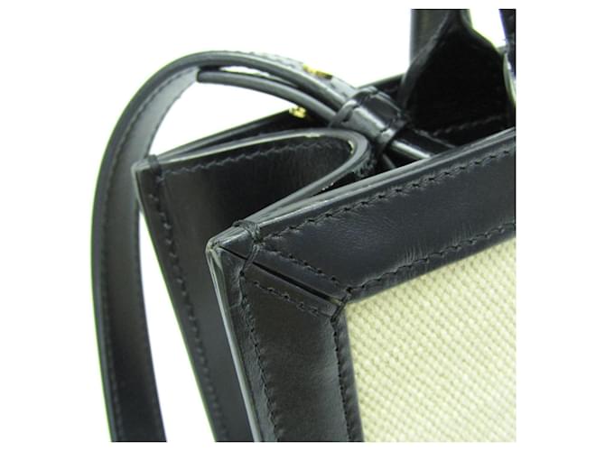 Céline Celine Small Vertical Cobas Handtasche Schwarz Beige - Ansicht 7