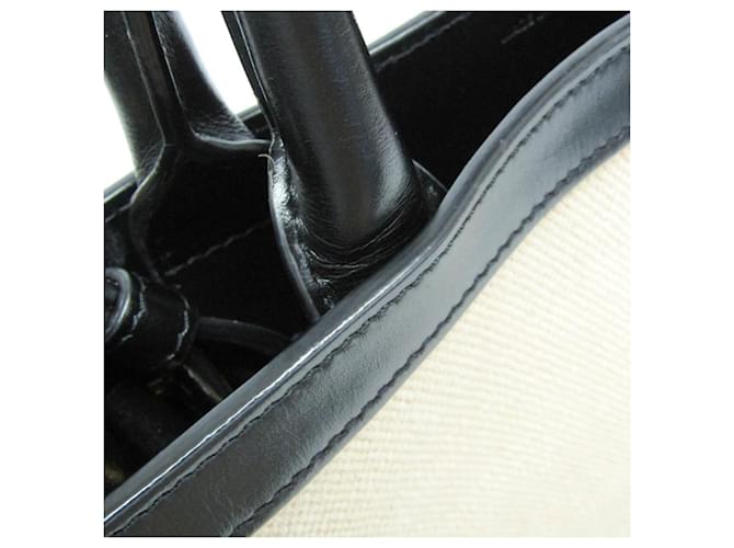 Céline Celine Small Vertical Cobas Handtasche Schwarz Beige - Ansicht 8