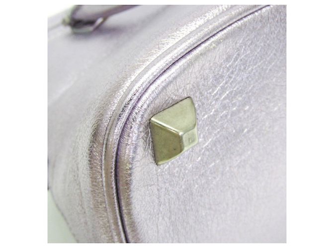 Maison Martin Margiela Borsa a tracolla in pelle rosa metallizzato Maison Margiela - vista 5