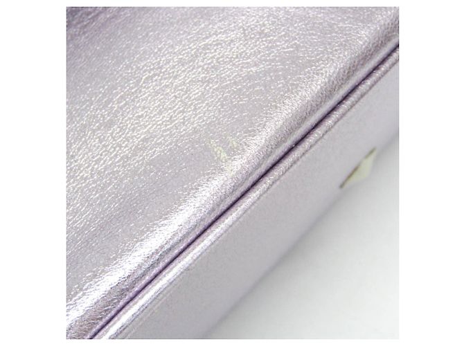 Maison Martin Margiela Borsa a tracolla in pelle rosa metallizzato Maison Margiela - vista 6
