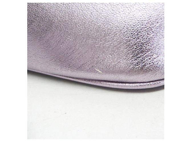 Maison Martin Margiela Borsa a tracolla in pelle rosa metallizzato Maison Margiela - vista 7