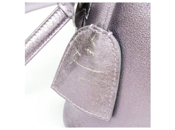 Maison Martin Margiela Borsa a tracolla in pelle rosa metallizzato Maison Margiela - vista 9