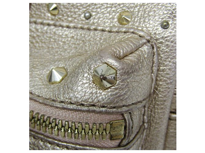 Zaino e Borsa a Spalla in Pelle MCM BEBE BOO D'oro - vista 11