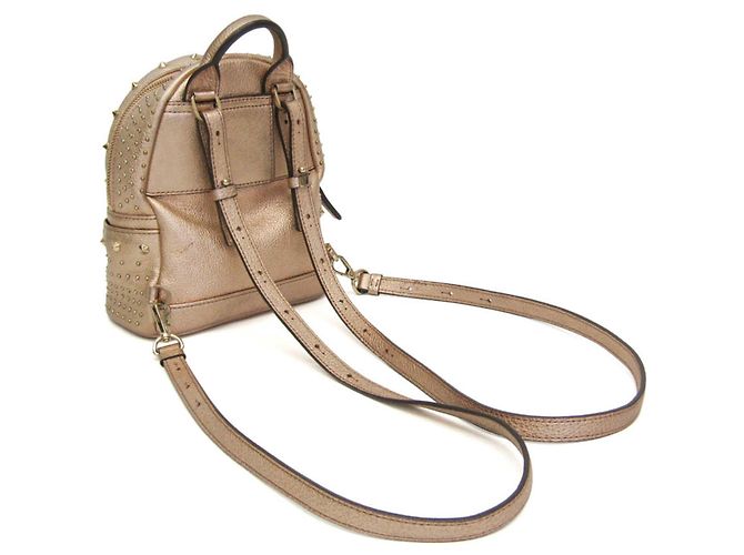 Zaino e Borsa a Spalla in Pelle MCM BEBE BOO D'oro - vista 3