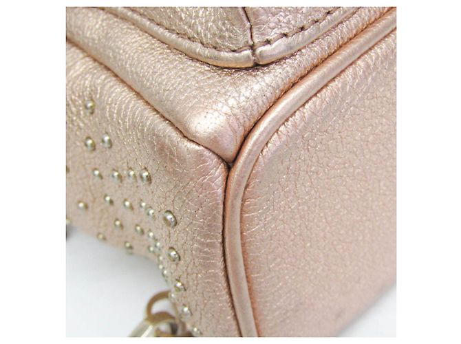 Zaino e Borsa a Spalla in Pelle MCM BEBE BOO D'oro - vista 7