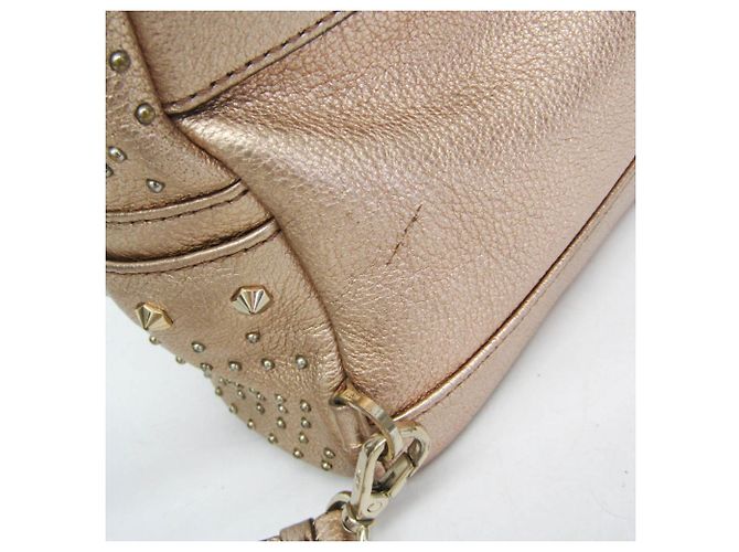 Zaino e Borsa a Spalla in Pelle MCM BEBE BOO D'oro - vista 9
