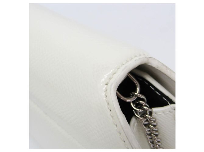 Borsa a tracolla in pelle Bow Cut da donna Givenchy Bianco sporco - vista 10